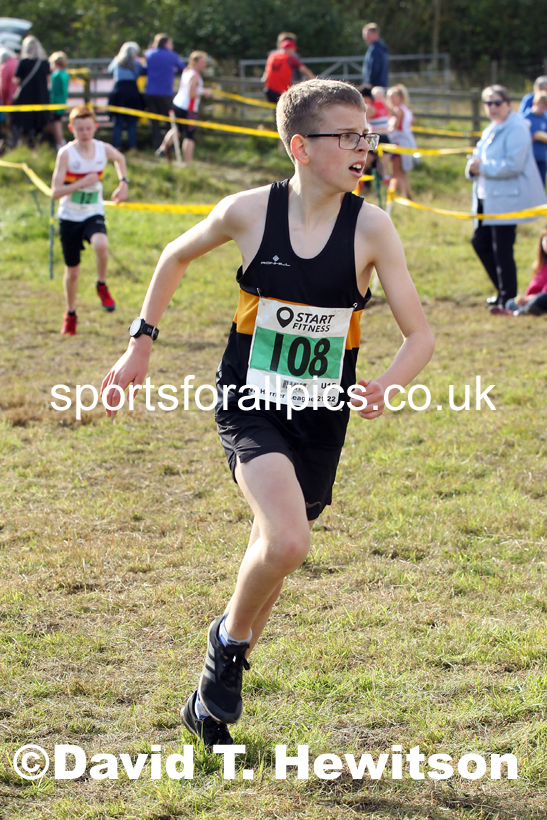 Boys under-15s 2021 North Eastern Harrier League, Druridge Bay. Photo: David T. Hewitson/Sports for All Pics